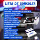 .CONSOLE NITRO X 4K - PS4, PS5, PS2, XBOX, NITENDO SWITCH, SNES, E MUITO MAIS! (ULTIMAS UNIDADES COM DESCONTO!🔥)