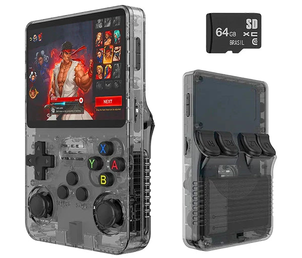 CONSOLE R36S™ - 21.500 JOGOS DE 20 + CONSOLE [180 DIAS DE GARANTIA] ÚLTIMAS UNIDADES!🎁